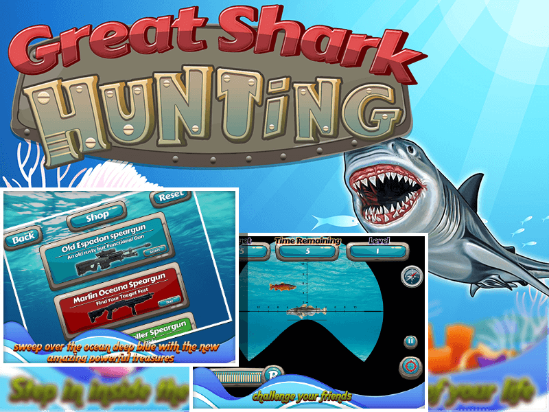 Shark Hunting game